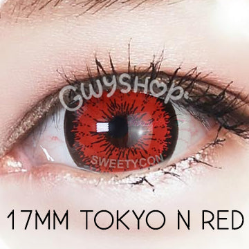 17mm Tokyo N Red Mini Sclera ☆ Urban Layer