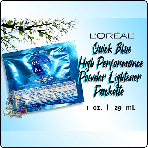 Loreal Quick Blue Bleach High Performance Powder Lightener