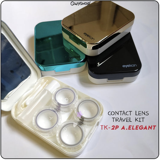 2 Pairs A.Elegant ☆ Contact Lens Travel Kit