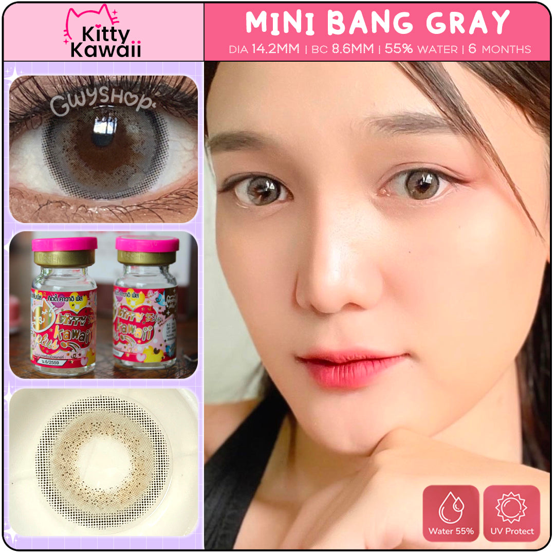 Mini Bang Gray ☆ Kitty Kawaii