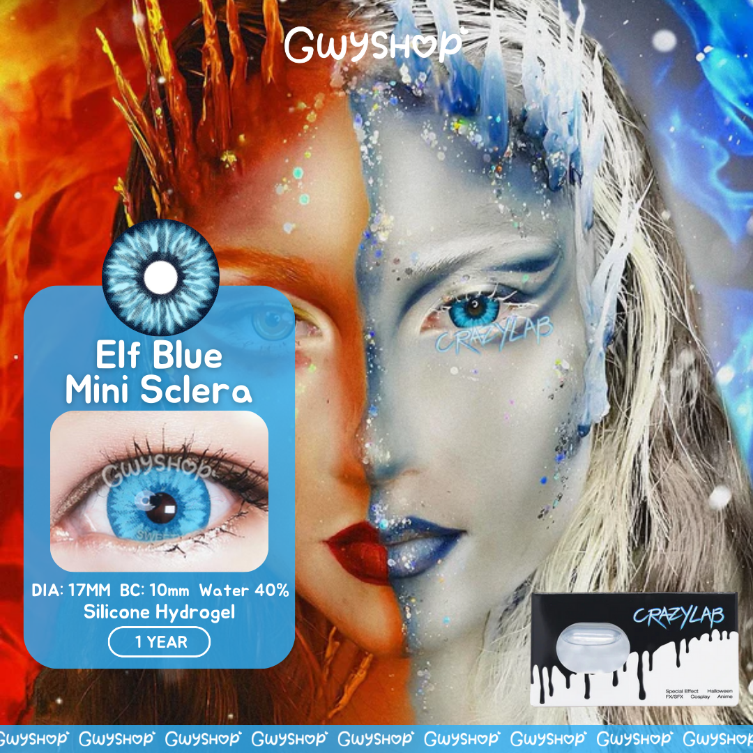 17mm Elf Blue Mini Sclera โ Urban Layer