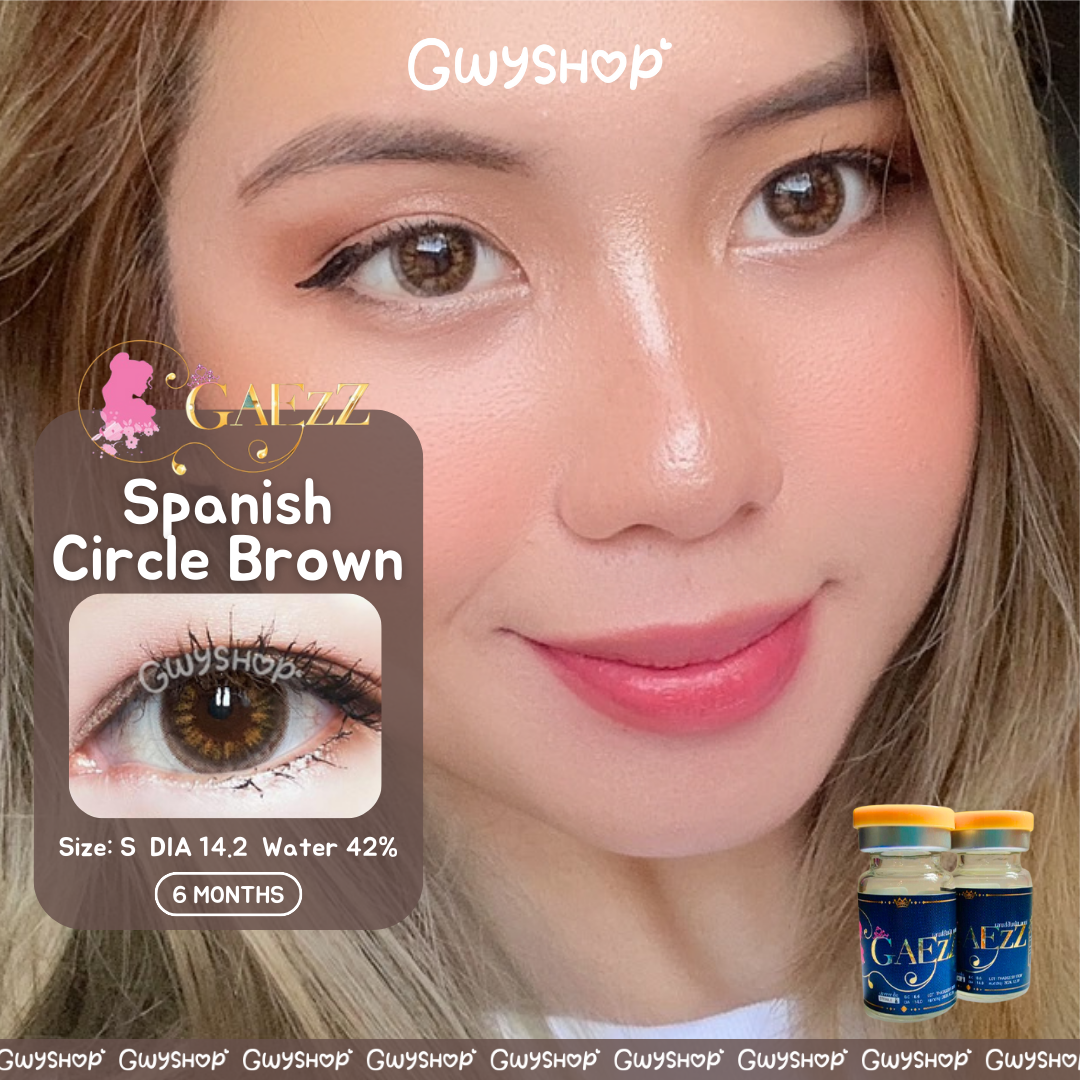 Spanish Circle Brown ☆ Gaezz Secret