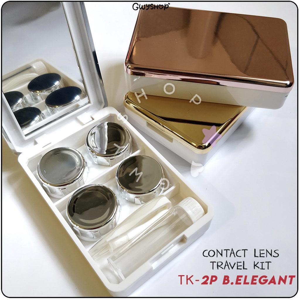 2 Pairs B.Elegant β Contact Lens Travel Kit