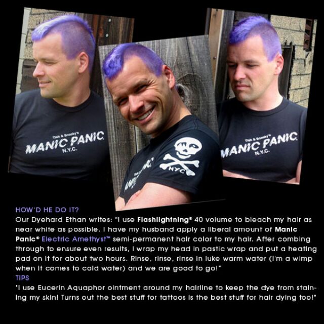Electric Amethyst ✌︎︎ Manic Panic Hair Dye