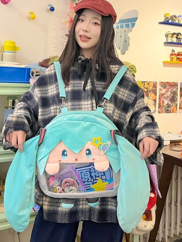 Kawaii Miku Plush Ita Bag
