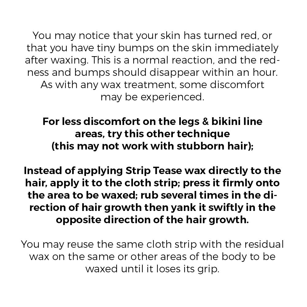 200g Strip Tease Cold Sugar Wax Hair Removal