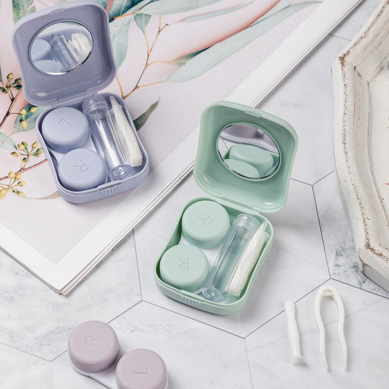 Matte Square ☆ Contact Lens Travel Kit