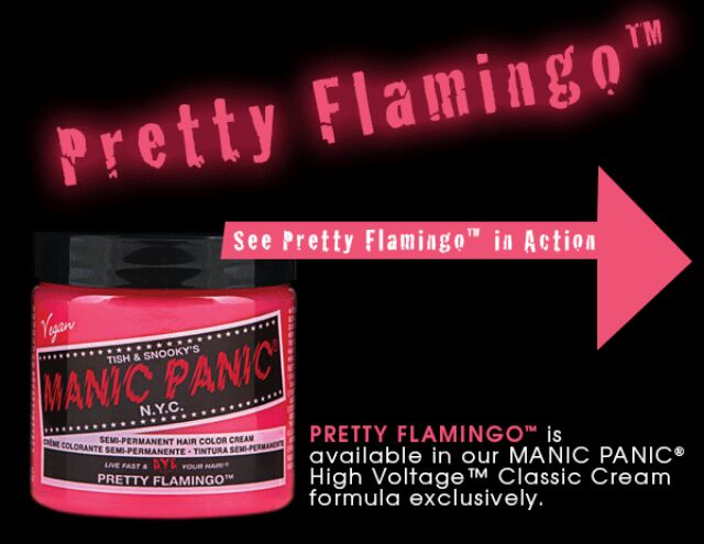 Pretty Flamingo ✌︎︎ Manic Panic Hair Dye