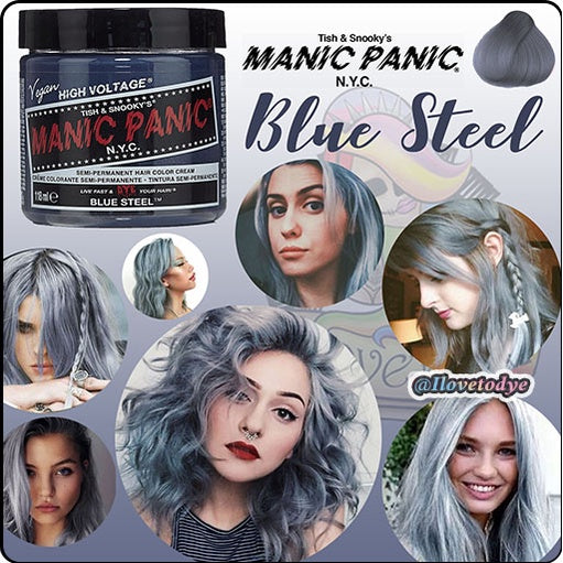 Blue Steel ✌︎︎ Manic Panic Hair Dye