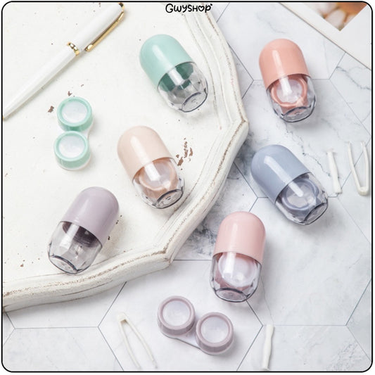 Pastel Capsule ☆ Contact Lens Travel Kit
