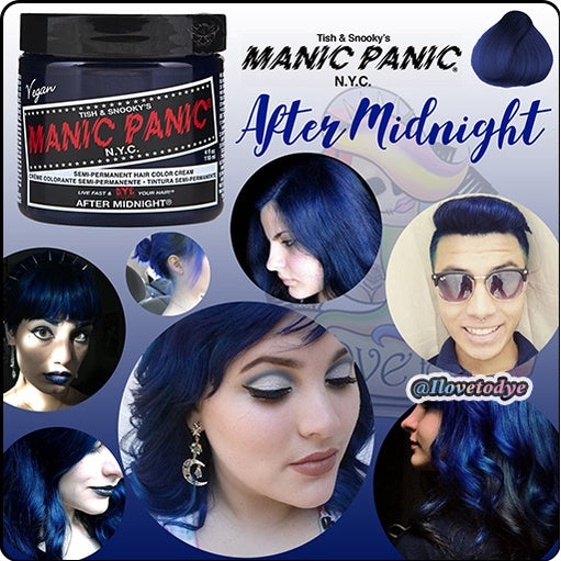 After Midnight Blue ✌︎︎ Manic Panic Hair Dye