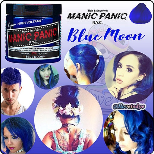 Blue Moon ✌︎︎ Manic Panic Hair Dye