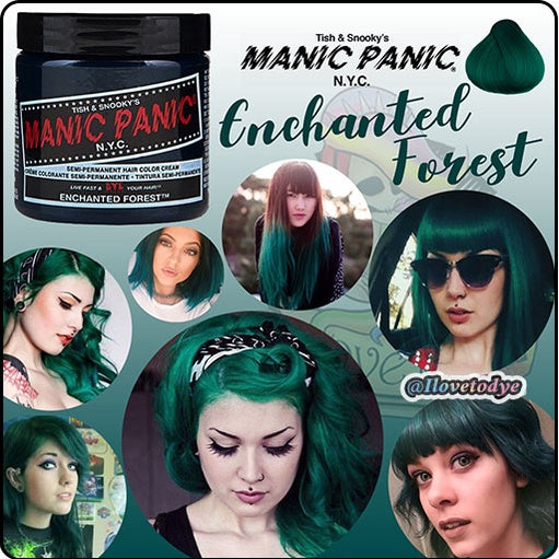 Infra Red ● Manic Panic Semi-Permanent Red Hair Dye - ilovetodye