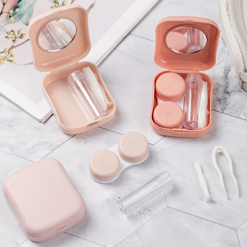 Matte Square ☆ Contact Lens Travel Kit