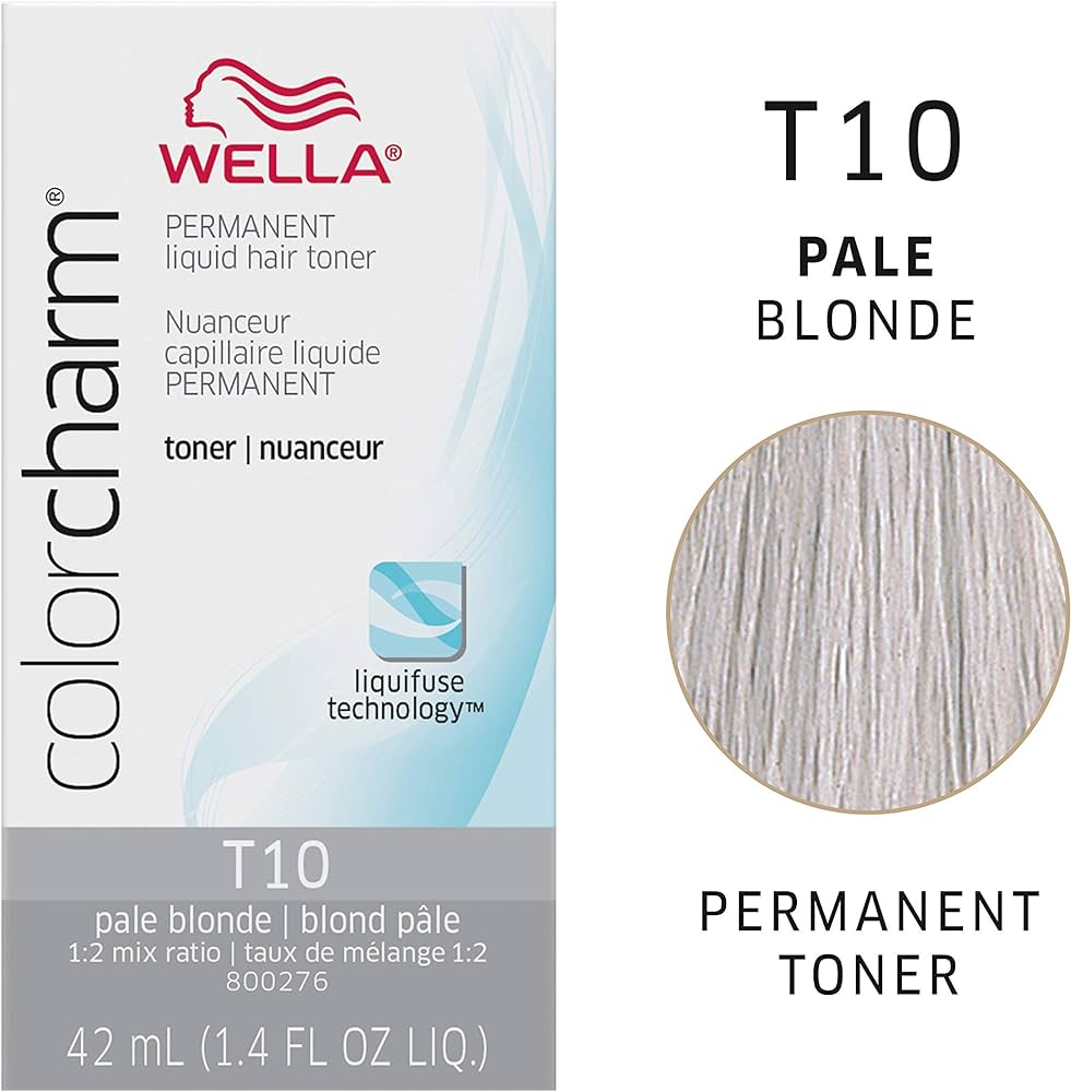 Wella Colorcharm Permanent Liquid Toners - T10 Ivory