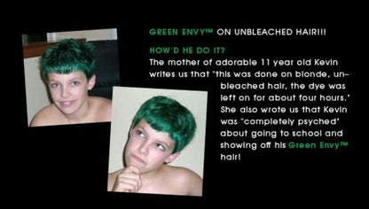 Green Envy ● Manic Panic  Semi-Permanent Green Hair Dye - ilovetodye