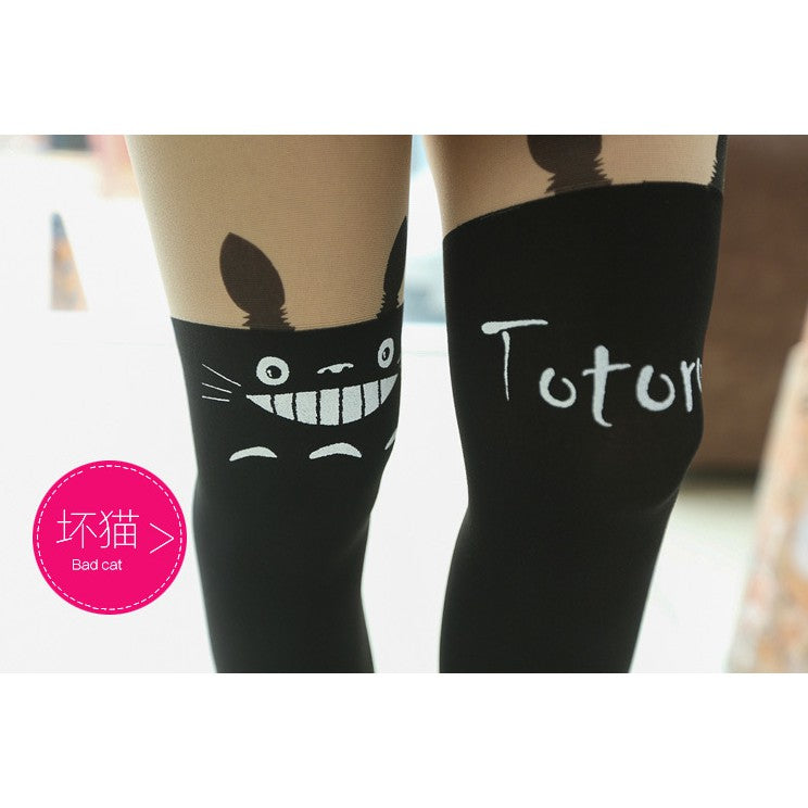 Totoro Thigh High Stockings