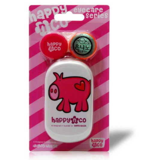 Piggy - Happy N Co Anti-Bacterial ☆ Contact Lens Travel Kit