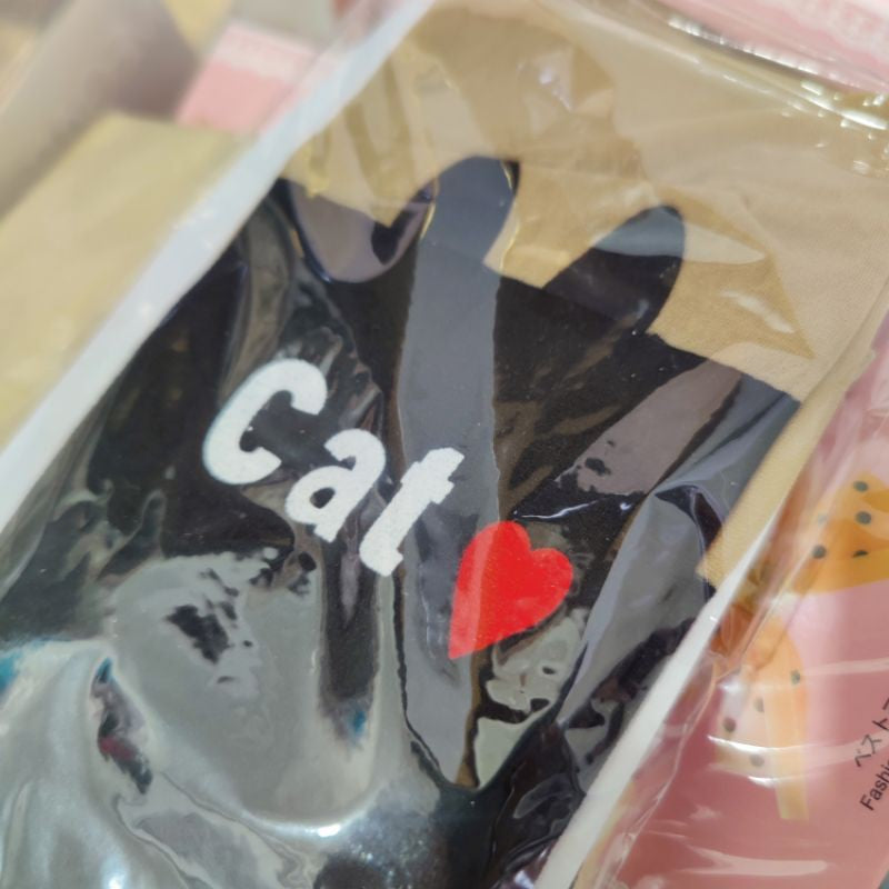 Cat Heart Thigh High Stockings