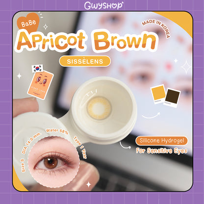 Babe Apricot Brown ☆ Sisse Lens