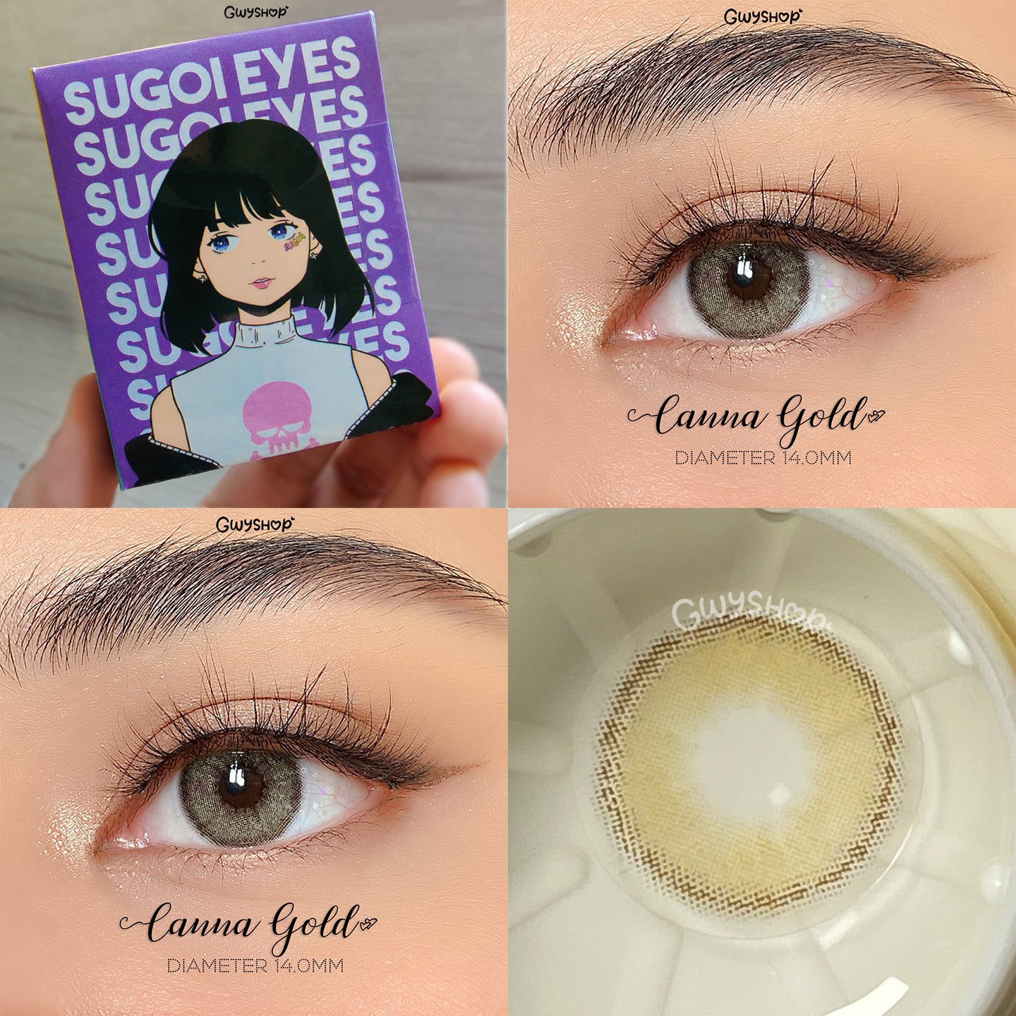 Canna Gold ☆ Sugoi Eyes