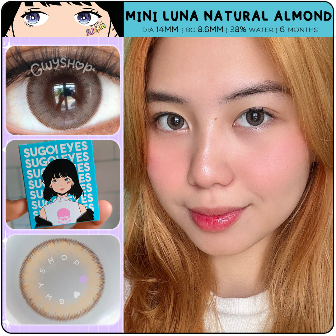 Mini Luna Natural Almond ☆ Sugoi Eyes