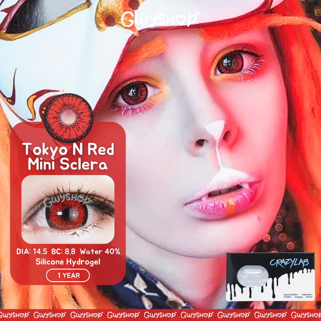 17mm Tokyo N Red Mini Sclera β Urban Layer
