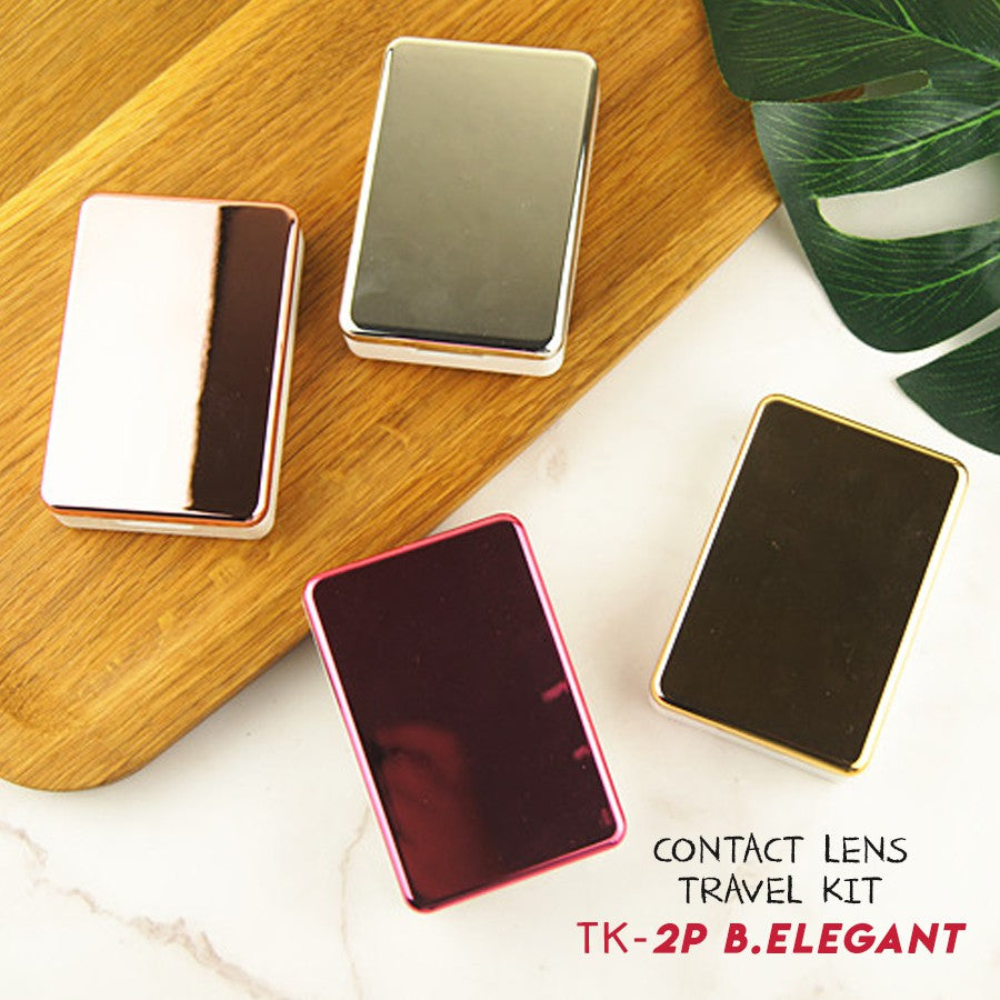 2 Pairs B.Elegant β Contact Lens Travel Kit