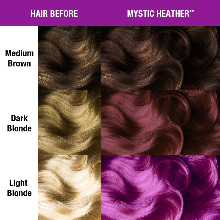 Mystic Heather ● Manic Panic  Semi-Permanent Pink-Purple Hair Dye - ilovetodye