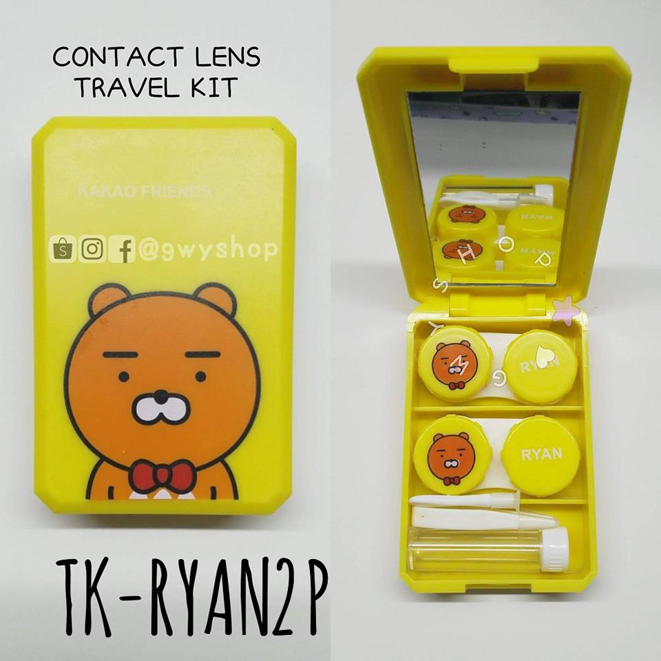 2 Pairs Kakao Ryan Contact Lens Travel Kit