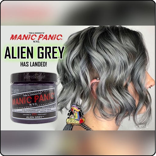 Alien Grey ✌︎︎ Manic Panic Hair Dye