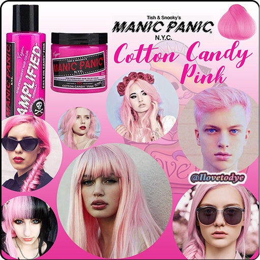 Cotton Candy Pink ✌︎︎ Manic Panic Hair Dye