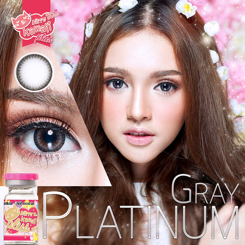 Platinum Gray Doll Eye ☆ Kitty Kawaii