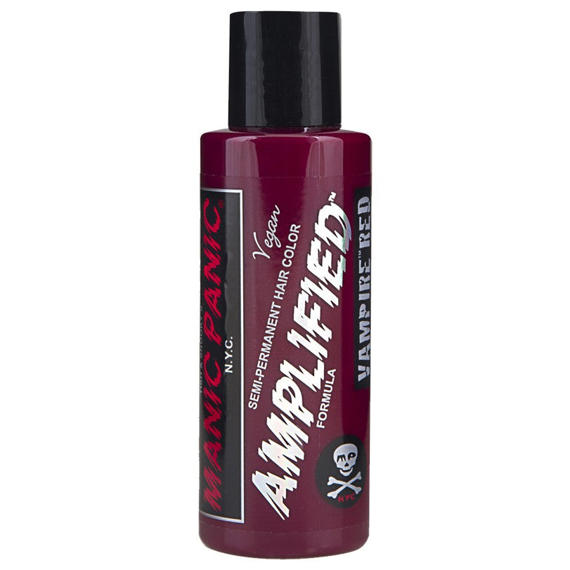 Vampire Red ● Manic Panic Semi-Permanent Pink Hair Dye Classic and Amplified - ilovetodye