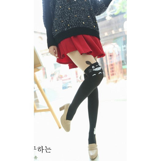 Totoro Thigh High Stockings