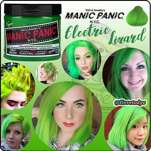 Hot Hot Pink ● Manic Panic Semi-Permanent Pink Hair Dye - ilovetodye