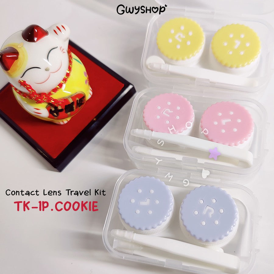 1 Pair Cookie ☆ Contact Lens Travel Kit
