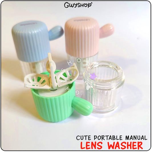 Kaida Cute Portable Manual Contact Lens Washer