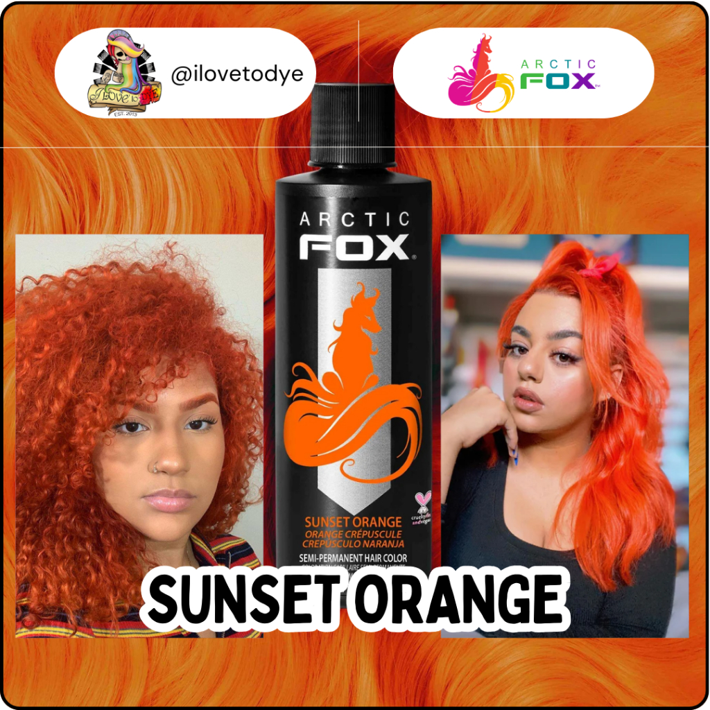 Arctic Fox Sunset Orange