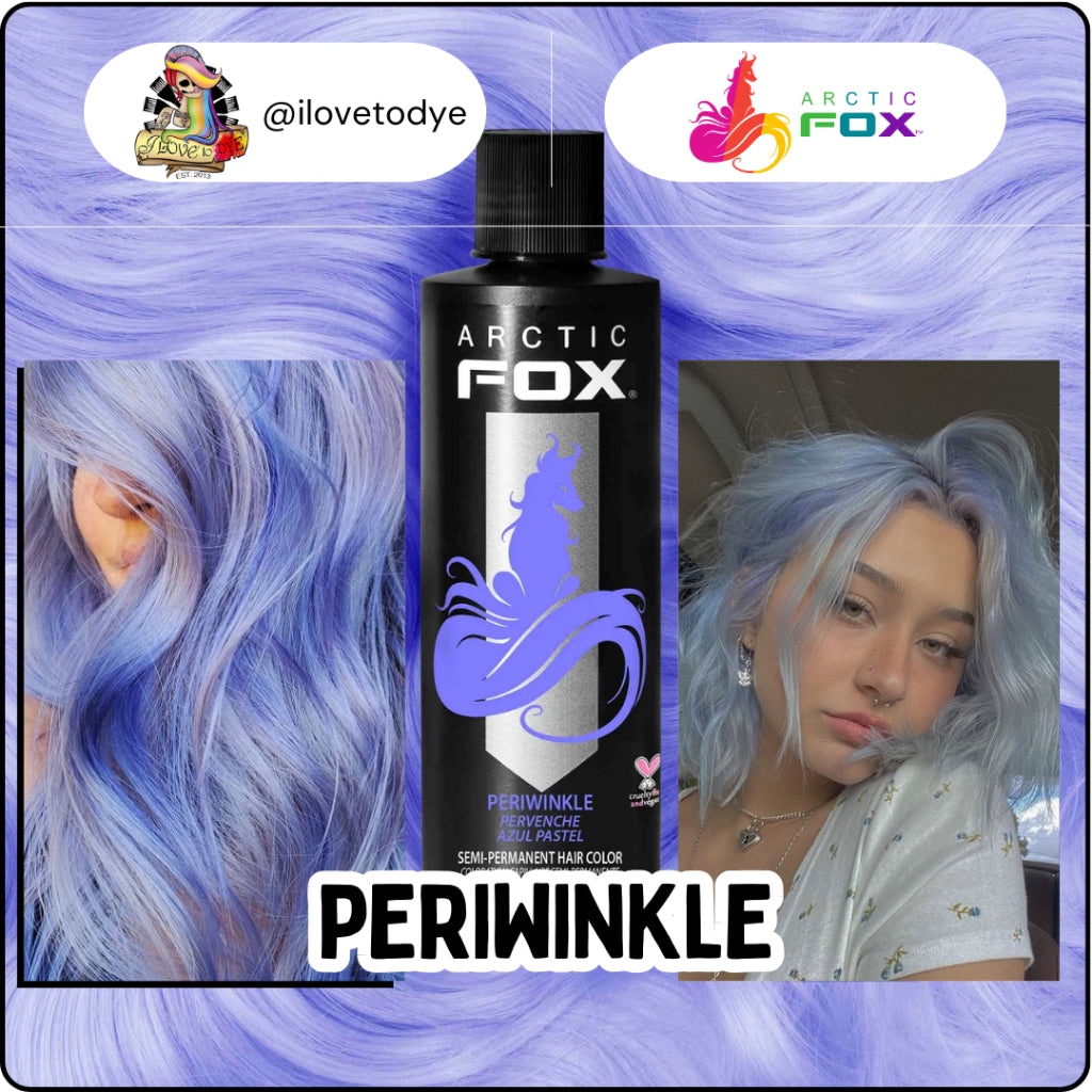 Arctic Fox Periwinkle ✩ Semi Permanent Hair Dye