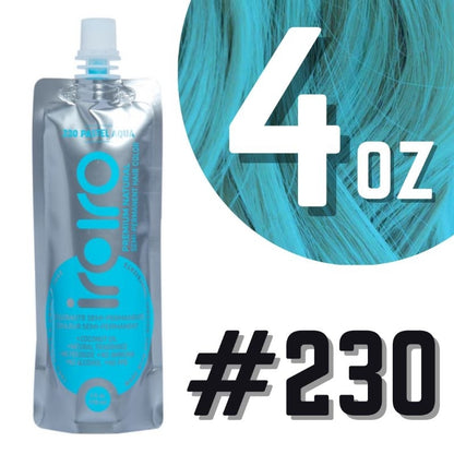 Iroiro 230 Aqua Pastel Vegan Cruelty-Free Semi-Permanent Hair Color