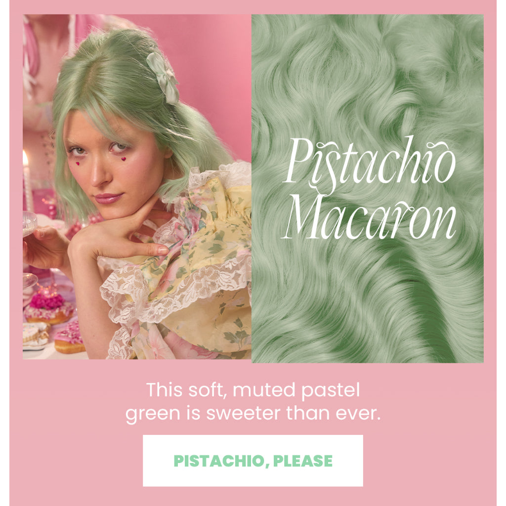 Arctic Fox Pistachio Macaron Pastel Hour