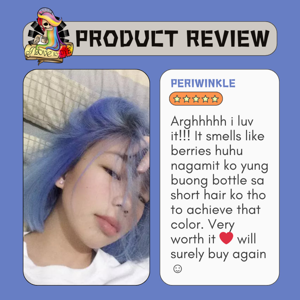 Arctic Fox Periwinkle ✩ Semi Permanent Hair Dye