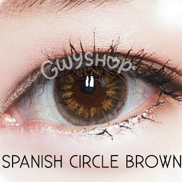 Spanish Circle Brown ☆ Gaezz Secret