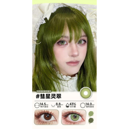 DOYA 1 DAY Lens Green Cosplay Vibrant Contact Lens