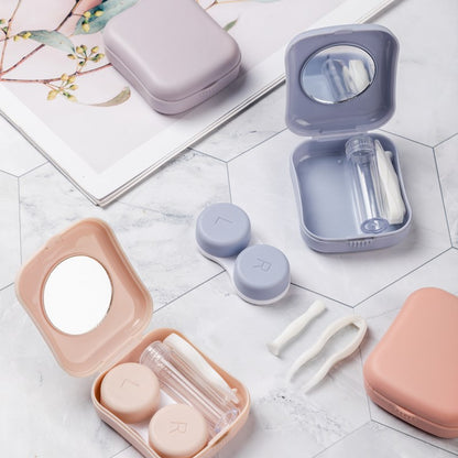 Matte Square ☆ Contact Lens Travel Kit