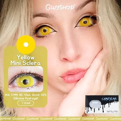 17mm Yellow Mini Sclera ☆ Urban Layer