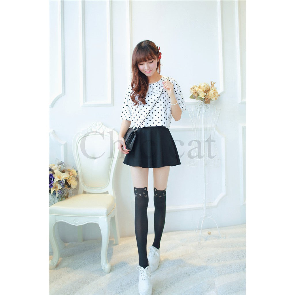 Japanese Cat Stockings