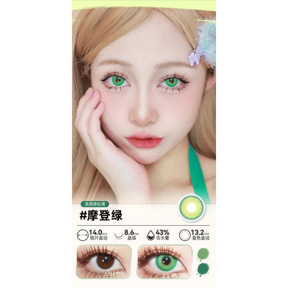DOYA 1 DAY Lens Green Cosplay Vibrant Contact Lens