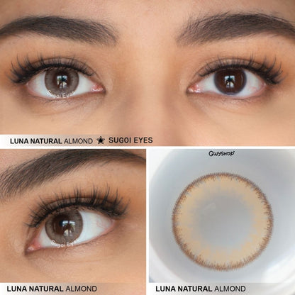 Mini Luna Natural Almond ☆ Sugoi Eyes
